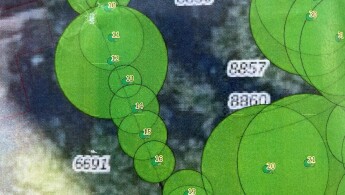 Bomen Effect Analyse - kaart